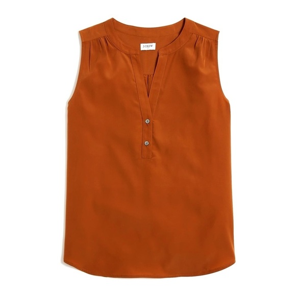 J. Crew Tops - J. Crew Sleeveless V-neck Popover Top